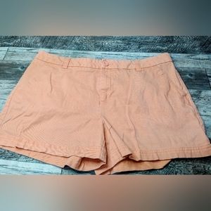 Casual Chic: BCG Peachy Orange Women's Shorts - Size 14
